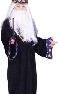 Child's Black Magic Wizard Costume (Size:Med 8-10) by RG Costumes