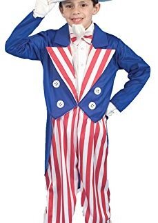 boys - Uncle Sam Child Costume Lg 12-14 Halloween Costume
