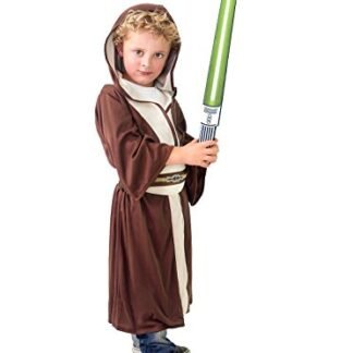 Little Adventures Galactic Star Warrior Hood and Cloak Wars Costume for Boys - Medium (3-5 Yrs)