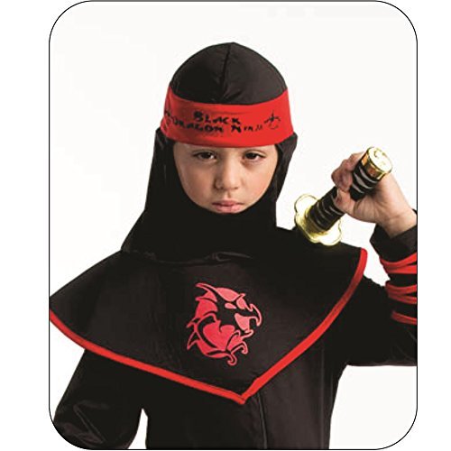 Dress Up America 784-T4 Ninja Warrior Boys Costume, T4