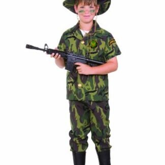 RG Costumes Jungle Commando, Child Large/Size 12-14
