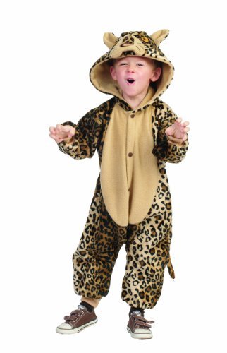 RG Costumes Lux The Leopard, Brown/Black/Tan, 3T/4T