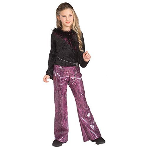 Girls Rock Star Diva Costume - Child Large