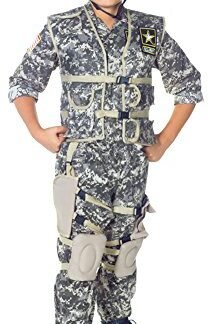 Boys - Us Army Ranger Kids Costume Lg 10-12 Halloween Costume