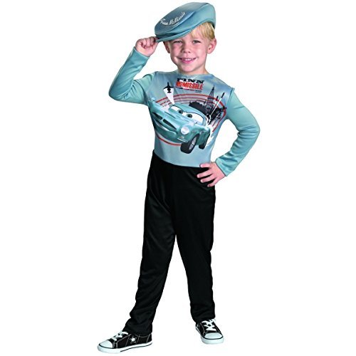 Disney Pixar Cars 2 Finn McMissile Basic Halloween Costume - Child Size Large