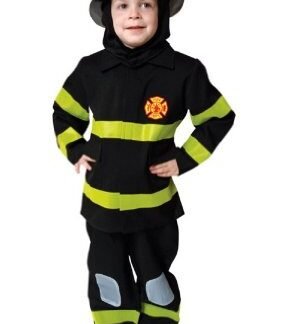 Fire Fighter Costume - Child Costume - Toddler (4T)