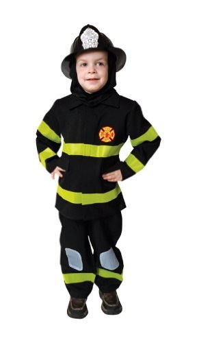Fire Fighter Costume - Child Costume - Toddler (4T)
