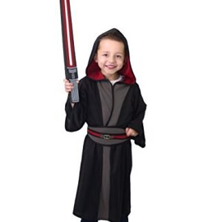 Little Adventures Galactic Star Villain Hood and Cloak Wars Costume for Boys - Small (1-3 Yrs)