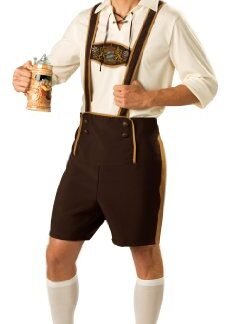 InCharacter Costumes Men's Bavarian Guy Costume,  Brown/Tan, X-Large