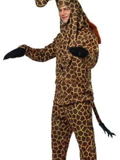 Rasta Imposta Giraffe Costume, Brown/Yellow, One Size