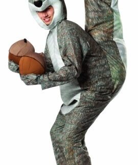 Rasta Imposta Squirrel Costume, Gray, One Size