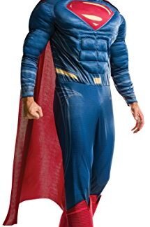Rubie's Men's Batman v Superman: Dawn of Justice Deluxe Superman Costume, Multi, One Size