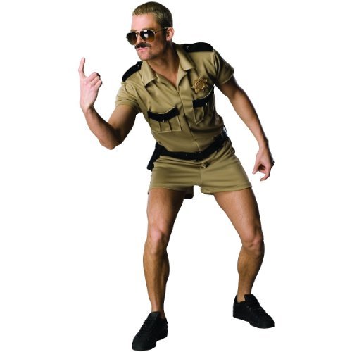 Reno 911 Dangle Costume, Brown, Standard