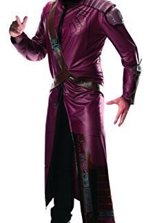Rubie's Costume Men's Marvel Universe Guardians Of The Galaxy Deluxe Starlord Costume,Multicolor,Standard