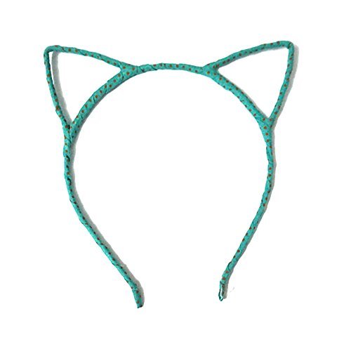 Manc GG Boutique Dot Cat Ear Headband Headwear Hair Head Bands Hair Accessories for Women and Girls 7PCS - Image 3
