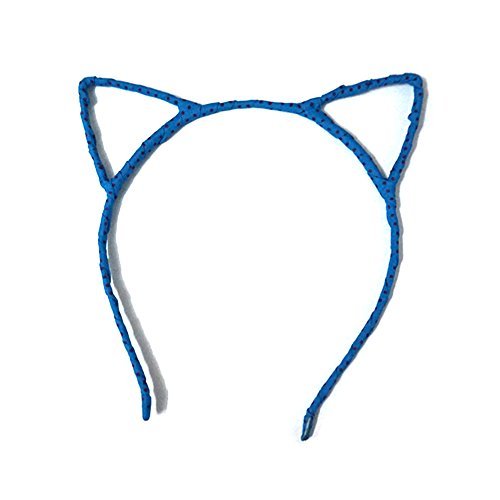 Manc GG Boutique Dot Cat Ear Headband Headwear Hair Head Bands Hair Accessories for Women and Girls 7PCS - Image 5