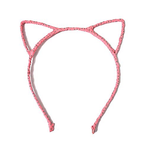 Manc GG Boutique Dot Cat Ear Headband Headwear Hair Head Bands Hair Accessories for Women and Girls 7PCS - Image 6