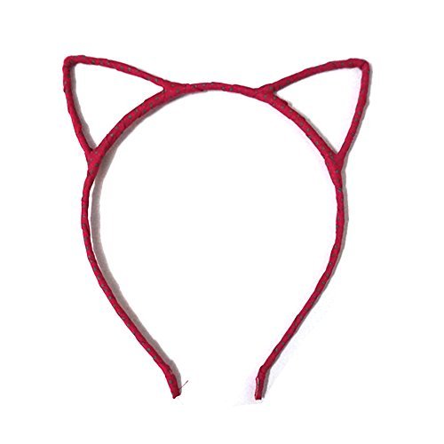 Manc GG Boutique Dot Cat Ear Headband Headwear Hair Head Bands Hair Accessories for Women and Girls 7PCS - Image 7