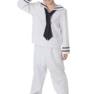 Fun Costumes ' White Sailor Costume Small (6)