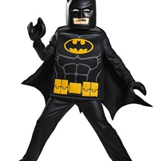 Disguise Batman Lego Movie Deluxe Costume, Black, Small (4-6)