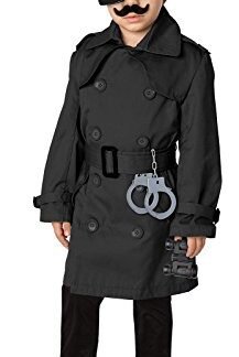 Time AD Inc. 211587 Spy Child Costume Kit - Black - Fits Sizes 4 to 8