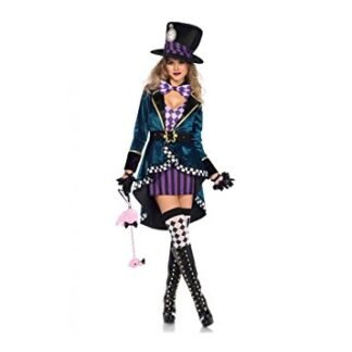 Leg Avenue Women's Delightful Hatter Costume