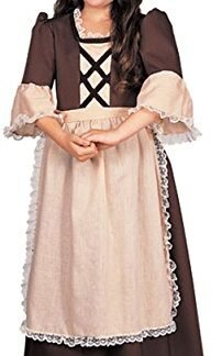 Rubie's Costume Colonial Girl Child Costume