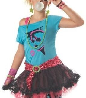 California Costumes 80's Valley Girl Child Costume