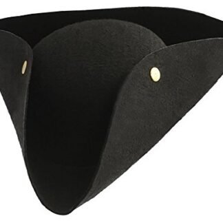 Kangaroo Deluxe Tricorn Felt Pirate Hat Adult