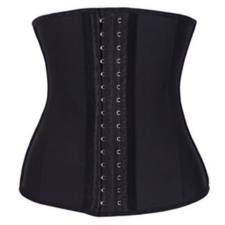 Firm abs Women's Latex Waist Trainer Underbust Corset Body Shaper Waist Cincher