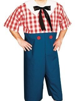 BuySeasons Men's Raggedy Andy Adult Plus Costume