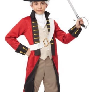 California Costumes British Redcoat Child Costume