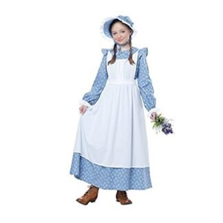 Child Pioneer Girl Costume Medium Size: Medium Model: