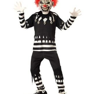 Creepy Clown Boy's Costume