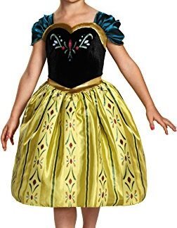 Disguise Disney's Frozen Anna Coronation Gown Classic Girls Costume