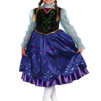 Disguise Disney's Frozen Anna Deluxe Girl's Costume
