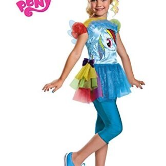Disguise Hasbro's My Lil' Pony Rainbow Dash Classic Girls Costume
