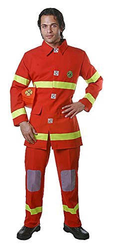 Dress Up America Adult Red Fire Fighter