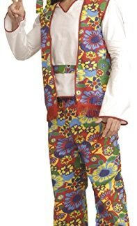 Forum Novelties Men's Hippie Dippie Costume 60S 70S Bell Bottom Pants Halloween