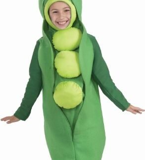 Fruits and Veggies Collection Peas in a Pod Child Costume, Large