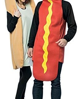 Hot Dog And Bun Adult Couples Costume