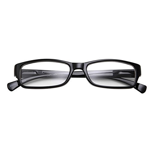 Kids Smart Looks Eye Glasses Rectangle Nerd Children's Clear Lens (Age 6-12)