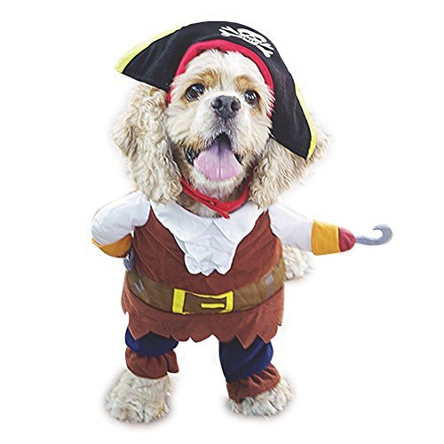 NACOCO Pet Dog Costume Pirates of the Caribbean Style cat costumes