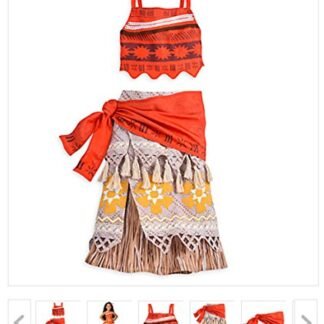 NEW Disney Store Moana Costume for Girls - size 9/10