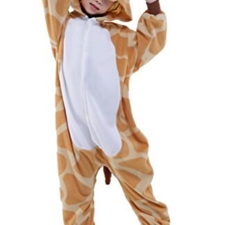 Newcosplay Unisex Children Giraffe Pyjamas Halloween Costume