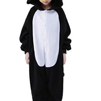 Newcosplay Unisex Children Penguin Pyjamas Halloween Costume