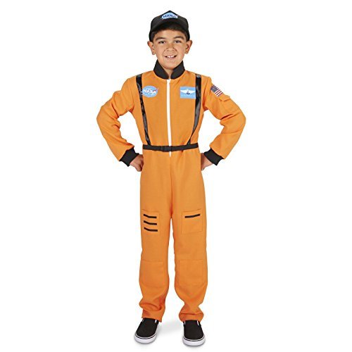 Orange Astronaut Child Costume