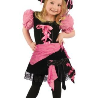 Pink Punk Pirate Kids Costume
