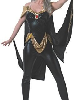 Secret Wishes Women's Marvel Universe Storm Costume Cat Suit and Mask