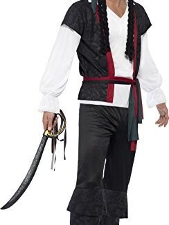 Smiffy's Men's Aye Pirate Captain Costume